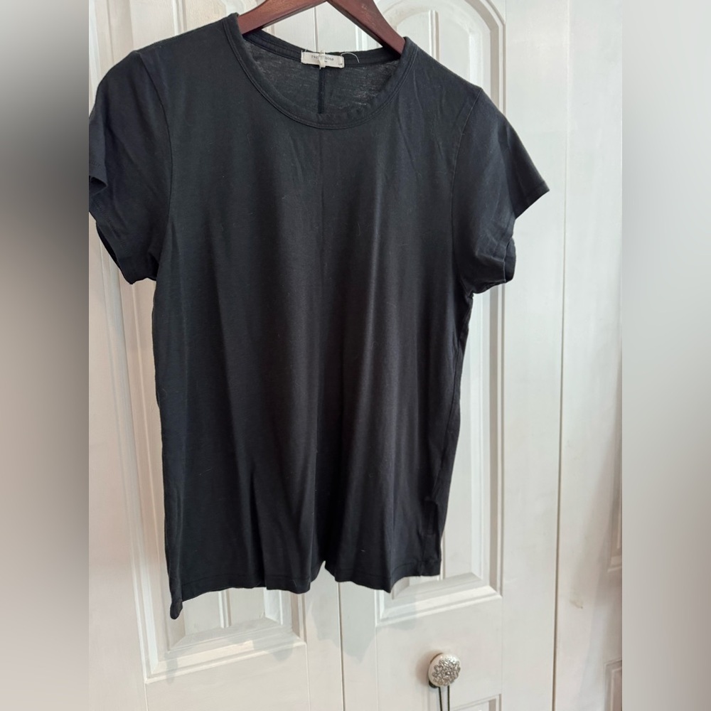 Rag & Bone Black Short Sleeve Tee
